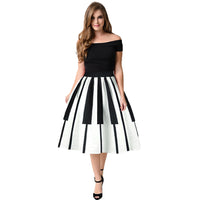 Piano Poof Skirt