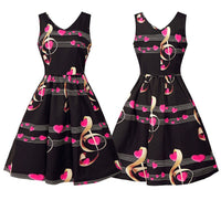 Heart & Treble Clef Dress