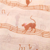 Music Note & Cat Scarf