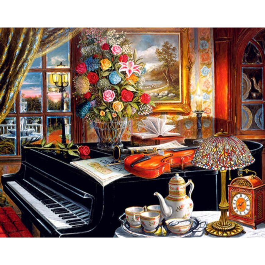 Diamond Embroidery "Sunset Sonata"
