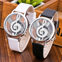 Transparent G-Clef Watch